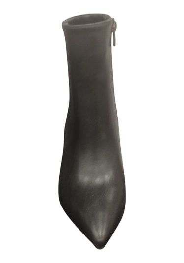 Ventes 02206z Fermuarlı Sivri Burun Cm İnce Topuk Günlük Hafif Şık Tasarım Kadın Bot Siyah