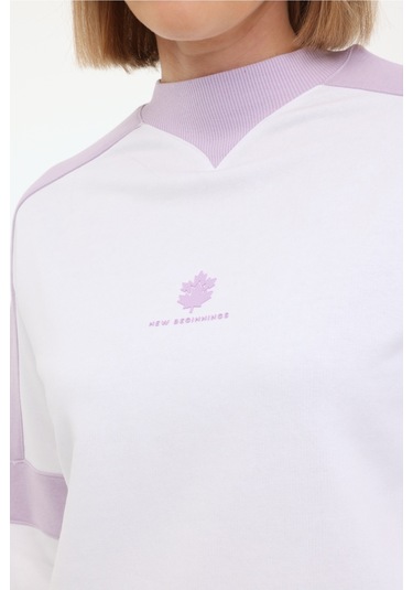 Lumberjack Wl Ulıana 16cfs-06 4pr Beyaz Kadın Sweatshirt Beyaz