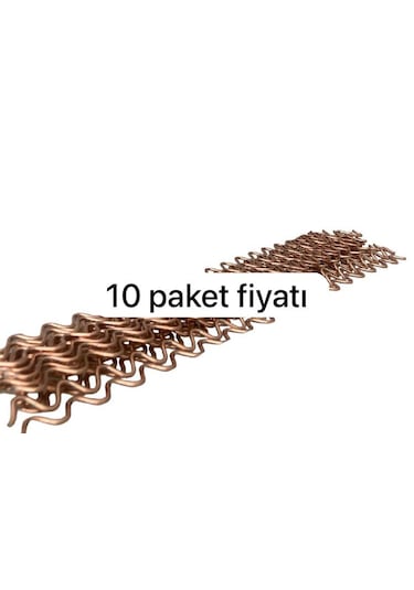 Kaporta Çektirme Zigzak Tel 50 Li Paket