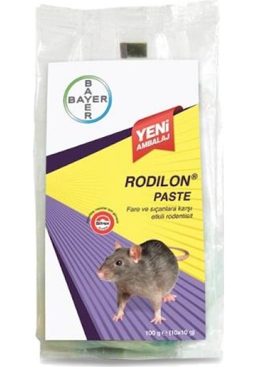 Bayer Rodilon Paste Fare Zehiri 2 x 100 G