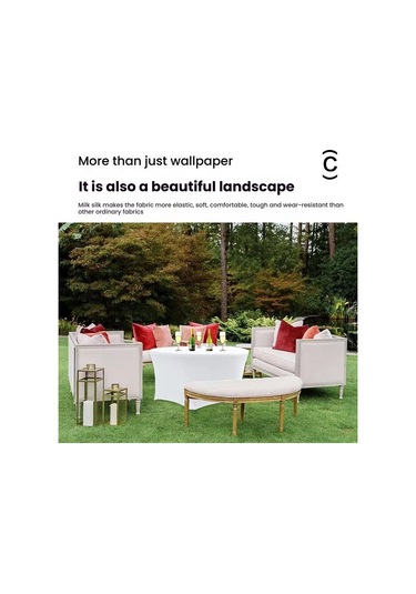 Sones Basit Modern Streç Yuvarlak Masa Örtüsü Otel Düğün Ziyafet Dört Köşe Büyük Yuvarlak Masa Örtüsü, Boyut: 153x75cm Kırmızı Kırmızı