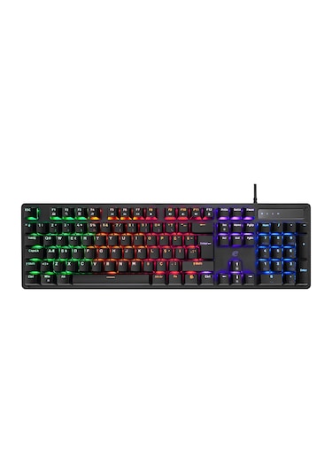 Acer Emachines Eak104 Rgb Mekanik Oyuncu Klavyesi - Red Switch, 104 Tuşlu, Siyah Q Klavye