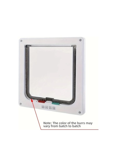 Willowhaven Beyaz, S Boy: Güvenli Ve Pratik Çift Yönlü Kedi Köpek Kapısı