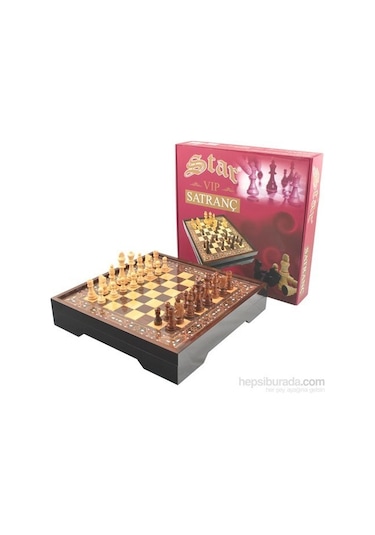 Star Vip Satranç Takımı Ceviz küçük