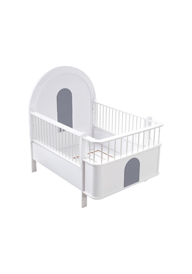 Mdf Beşik, Venüs Büyüyen Beşik 90x130 - Venüs Karyola 90x190 Beyaz