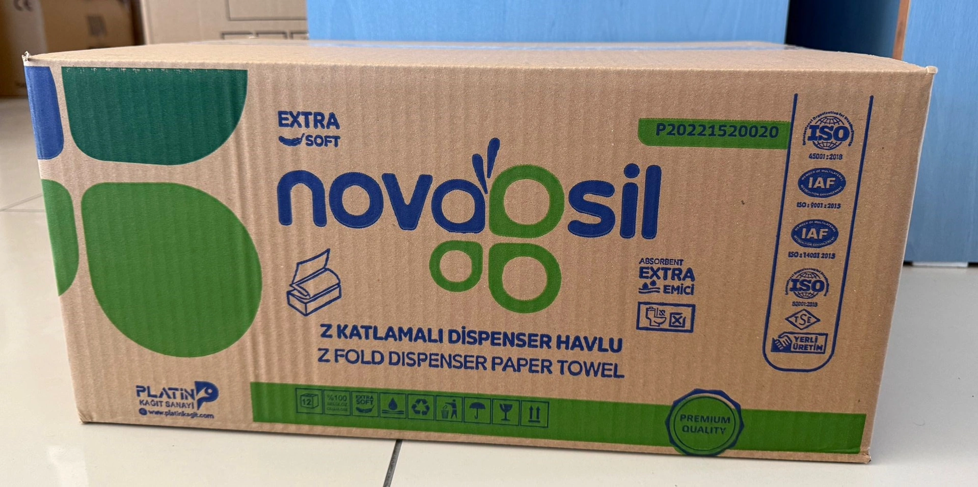 Novoosil Z Katlamalı Dispanser Havlu