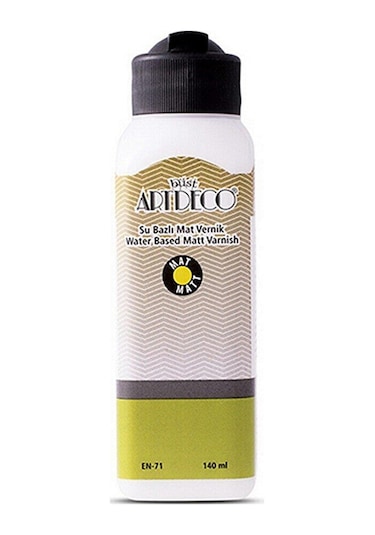 Artdeco Vernik Su Bazlı Mat 140 Ml Mat Su Bazlı Vernik