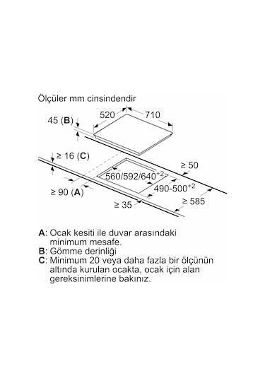 Sıemens ET775FGP1E 4 Gözlü Ankastre Elektrikli Ocak