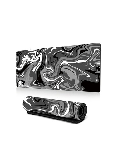 Cbtx 400 900 3mm Soyut Desenli Büyük Mouse Pad Kauçuk Masaüstü Mat - Desen-2