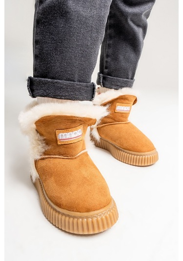 Mnpc Kız Çocuk Cat Hakiki Deri Hakiki Kürklü Suya Dayanıklı Bot 25k4b1104871 Cat