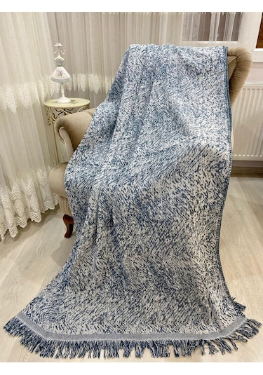 Özlü Home Kol Kapatan Lüks Pamuklu Koltuk Örtüsü 170X350