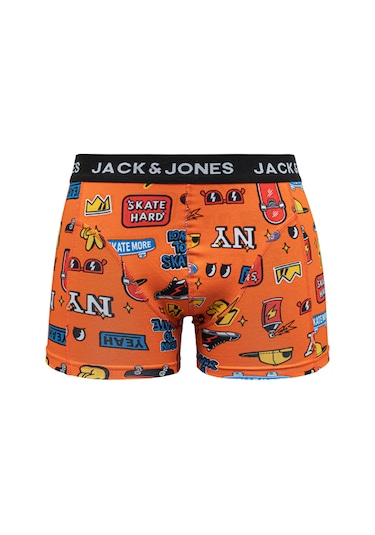 Jack & Jones Karışık 5'Li Boxer Paketi-Elements 12250110 Navy Blazer