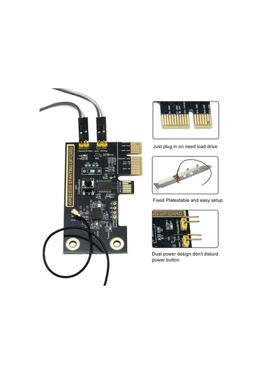 Teltree Ewelink Wifi Pcı-e Kartı - Uzaktan Pc Açma/kapama, Alexa & Google Home Uyumlu 1-gang