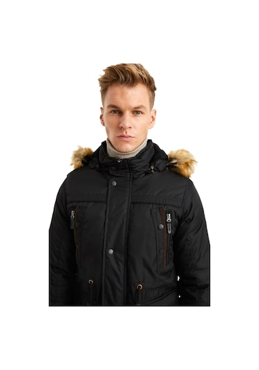 Dynamo Erkek Spor Parka 3670 Bgl-st01639 Siyah