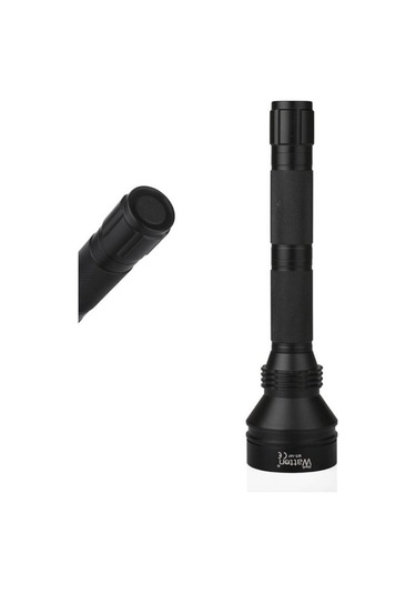 Güçlü Profesyonel Kamp Dağcı Fener Lamba Siyah