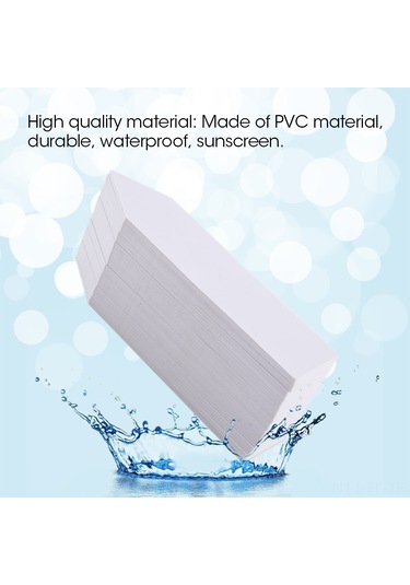 Lemestar 100 Adet Pvc Bahçe Etiketi 10x2cm - Su Geçirmez, Yeniden Kullanılabilir Bitki Tanımlama İmzaları Sarı