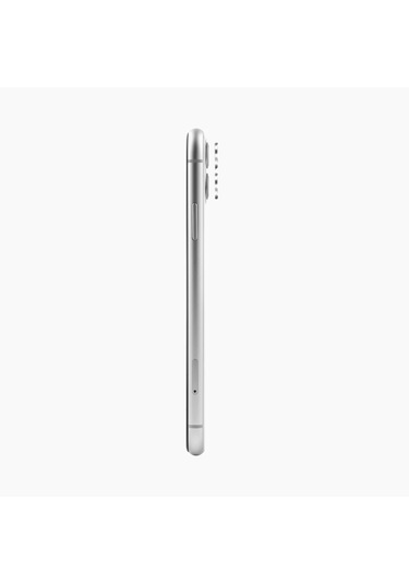 Safeus Safir Temperli Kamera Lens Koruyucu, Apple Uyumlu iPhone 11 İle Beyaz