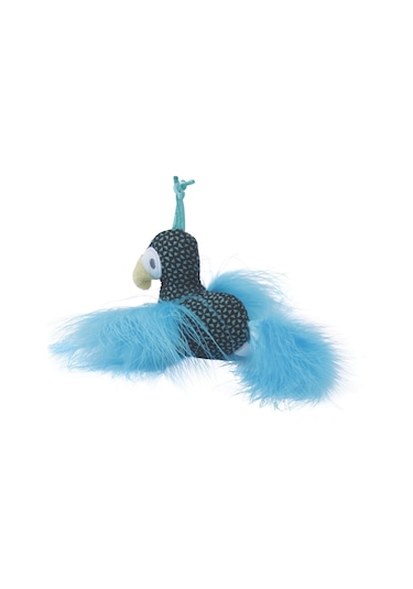 M-pets Plume Peaock Catnipli Kedi Oyuncağı Blue