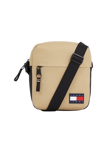 Erkek Tjm Daily + Reporter Omuz Çantası - Bej Relic Tan