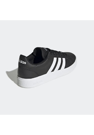 GW9251 Adidas Grand Court Base 2.0 Erkek Spor Ayakkabı CBLACK/FTW Siyah - Beyaz