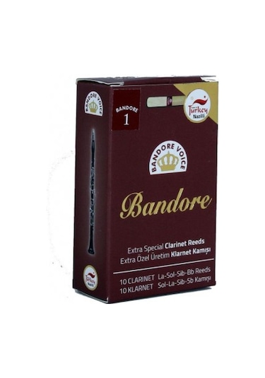 Bandore 1 Numara Klarnet Kamışı