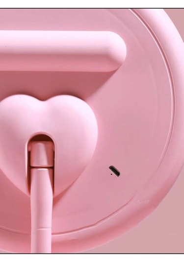 Zmc Bilişim Dokunmatik Led Işıklı Usb Li Yuvarlak Masa Üstü Makyaj Aynası Makyaj Aynası Ledli Çok Renkli