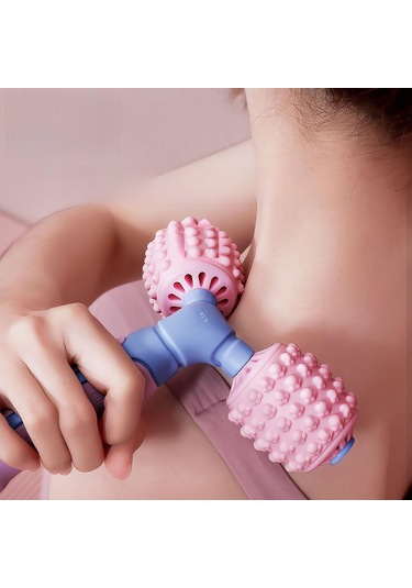 Skycity Kedi Parmaklıklı Silikon Yoga Masaj Aleti - Bacak Kasları Gevşetici, Fitness Egzersizleri İçin Taşınabilir Y-shape Roller Çok Renkli