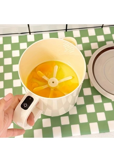 Elmpaly Morş Usb Elektrikli Mutfak Şefi: Pirinç Pişirici, Blender, Mikser 1 Bardak Kapasite 600 Rpm Diğer