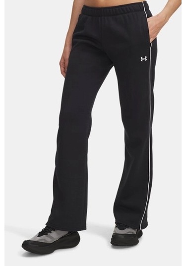 Under Armour Ua Rival Flc Piped Pant Kadın Eşofman Altı Siyah