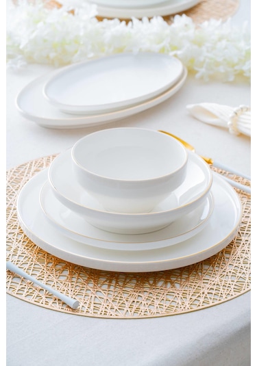 Golden Core 6 Kişilik 27 Parça Yemek Takımı