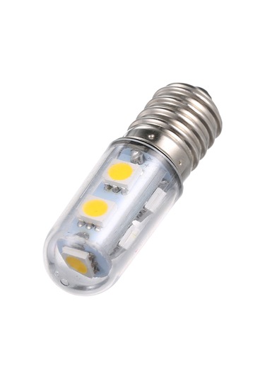Geeksen Buzdolabı Işık Ampülü E14 Tabanlı 3w 7 Led 220-240v 30000 Saat 200lm Sıcak Beyaz Enerji Tasarruflu Smd5050 Sıcak Beyaz
