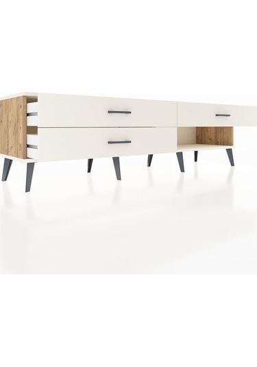 Hyperion Tv Ünitesi 3 Çekmeceli 176x44x51 Çam-aytaşı/aytaşı Aytası/aytası
