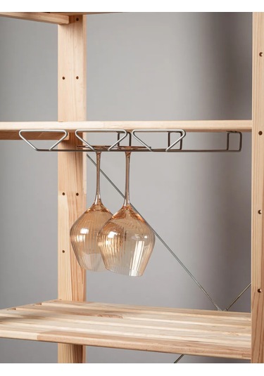 İlwi Mutfak İçin Asılı Kadeh Tutucu 3 Ad 430654596 Gri