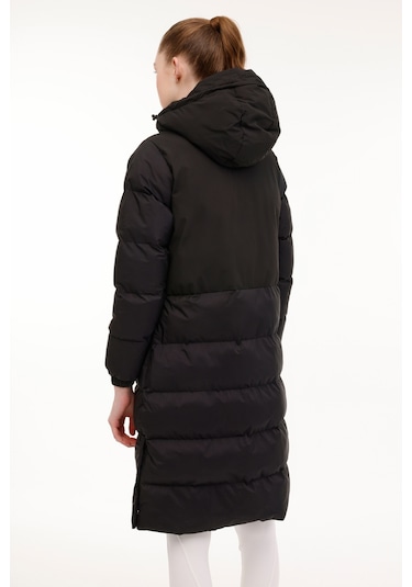 Lumberjack Wl Esta 3-115969-99 4pr Siyah Kadın Uzun Kaban 000000000101782368 Siyah