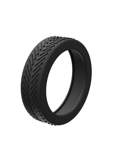 Homyl 8 Adet Bagaj Bavul Tekerlekleri Yumuşak Açık Siyah Siyah