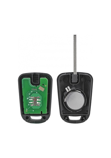 434mhz Ask 2 Düğme Araba Uzaktan Anahtar Transponder Id46 Çip Değiştirme Uzaktan Anahtar İle Opel / Vauxhall İçin Fit