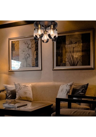 Nova 5'li Plafonyer Avize Çok Renkli