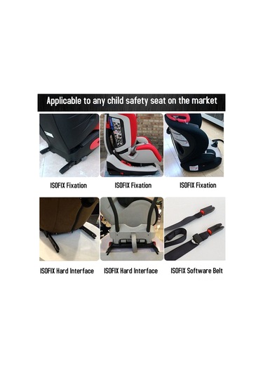 Suofeng Toyota Alits 11. Nesil Siyah Çelik Emniyetli Koltuk Tutucu Braketi Zl-2051 R - Kolay Kurulumlu, Dayanıklı