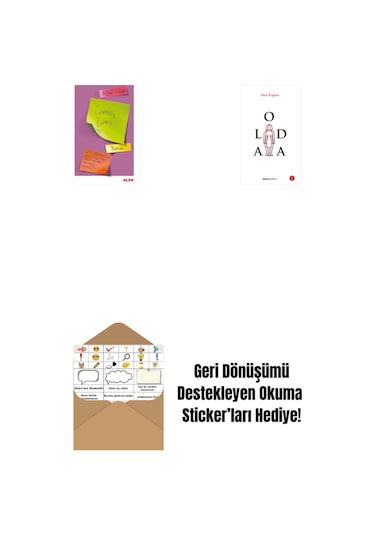 Camus Dansı + Aloda + Okuma Sticker'ları