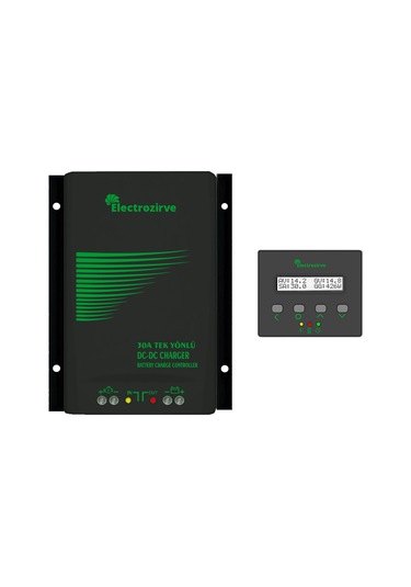 Electrozirve 30a Dc-dc Charger Akü Şarj Kontrol+ekran