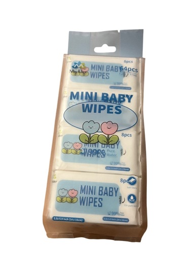 Mini Bebek Islak Mendili 8x8 8'li set