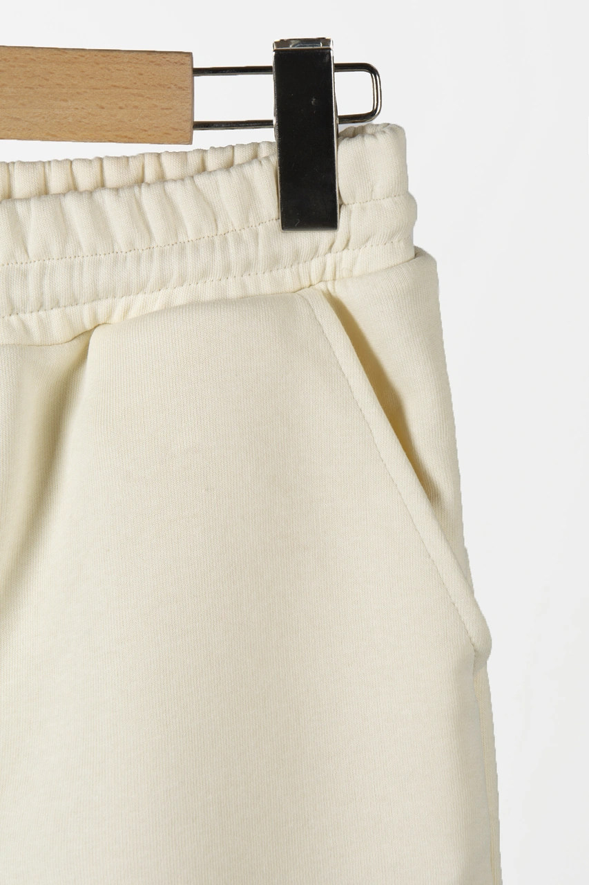 Veaven Erkek Ekru Basic Regular Fit Şort & Bermuda Ekru