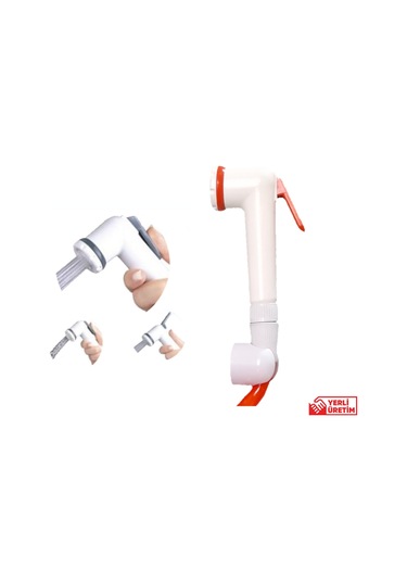 Plasyay Plastik Mandallı Şattaf Başlık Turuncu