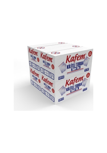 8 x 10 CM Kilitli Poşet / Naylon Torba ( 4.000 Adet ) - Kafem
