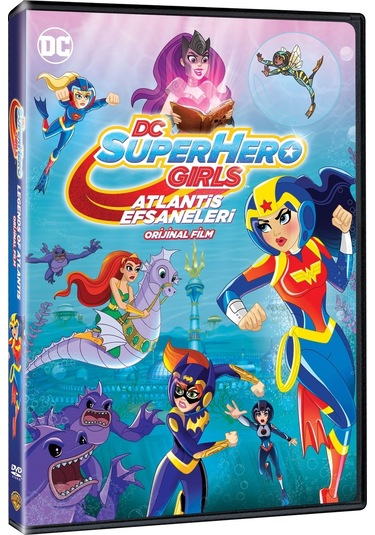 Dvd - Dc Superhero Girls:Legends Of Atlantis - Atlantisin Sırları