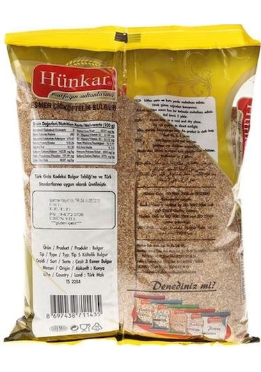 Hünkar Esmer Çiğ Köftelik Bulgur 1 KG