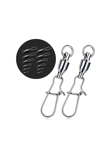 MSO Olta Balıkçılık VIP Kalite Paslanmaz Çelik Klips Bilyalı Fırdöndü