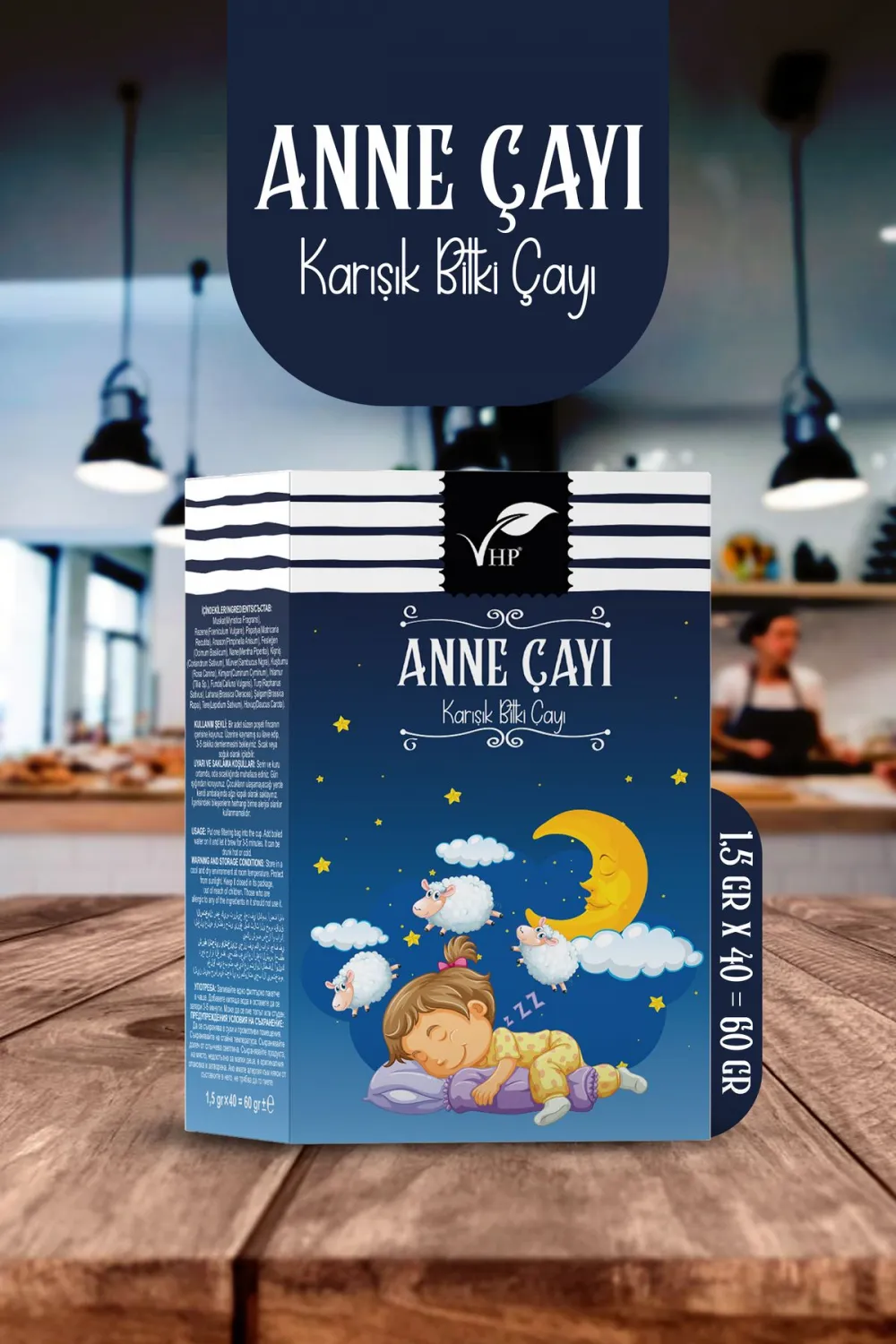 Vhp Anne Çayı Poşet Çay 40 Lı 60 Gr