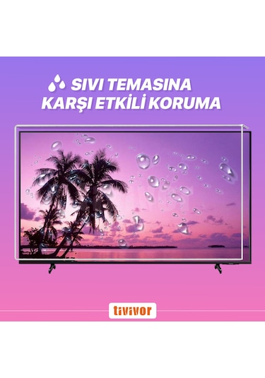Tivivor 32" 82 Ekran Tv Ekran Koruyucu