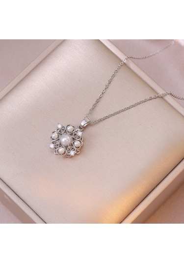 Bayan Kolye: Moda Estetiği Titanyum Çelik Kolye No.260 Çok REnkli